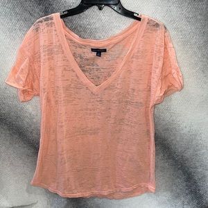 American Eagle V Neck Top